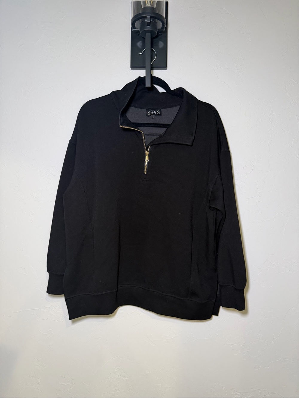 Black Half-Zip